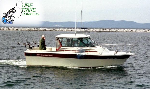 Sure Strike Charters Sport Fishing on Lake Champlain