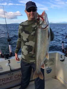 August 7 , 2015 Boyd with a monster Lake Trout