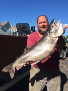 August 22 , 2015 Lake Trout 35 inches 16.63 lbs.