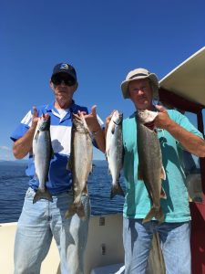 June 23 , 2016 Salmon and Lake Trout