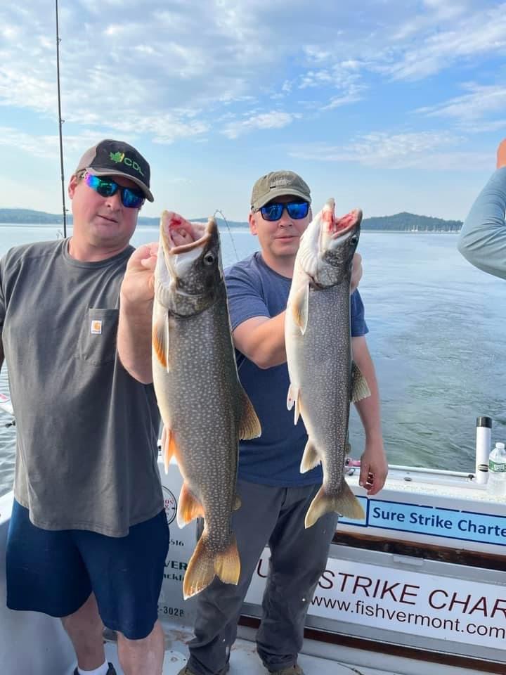 Book Fishing Charters on Lake Champlain Lake Champlain Fishing